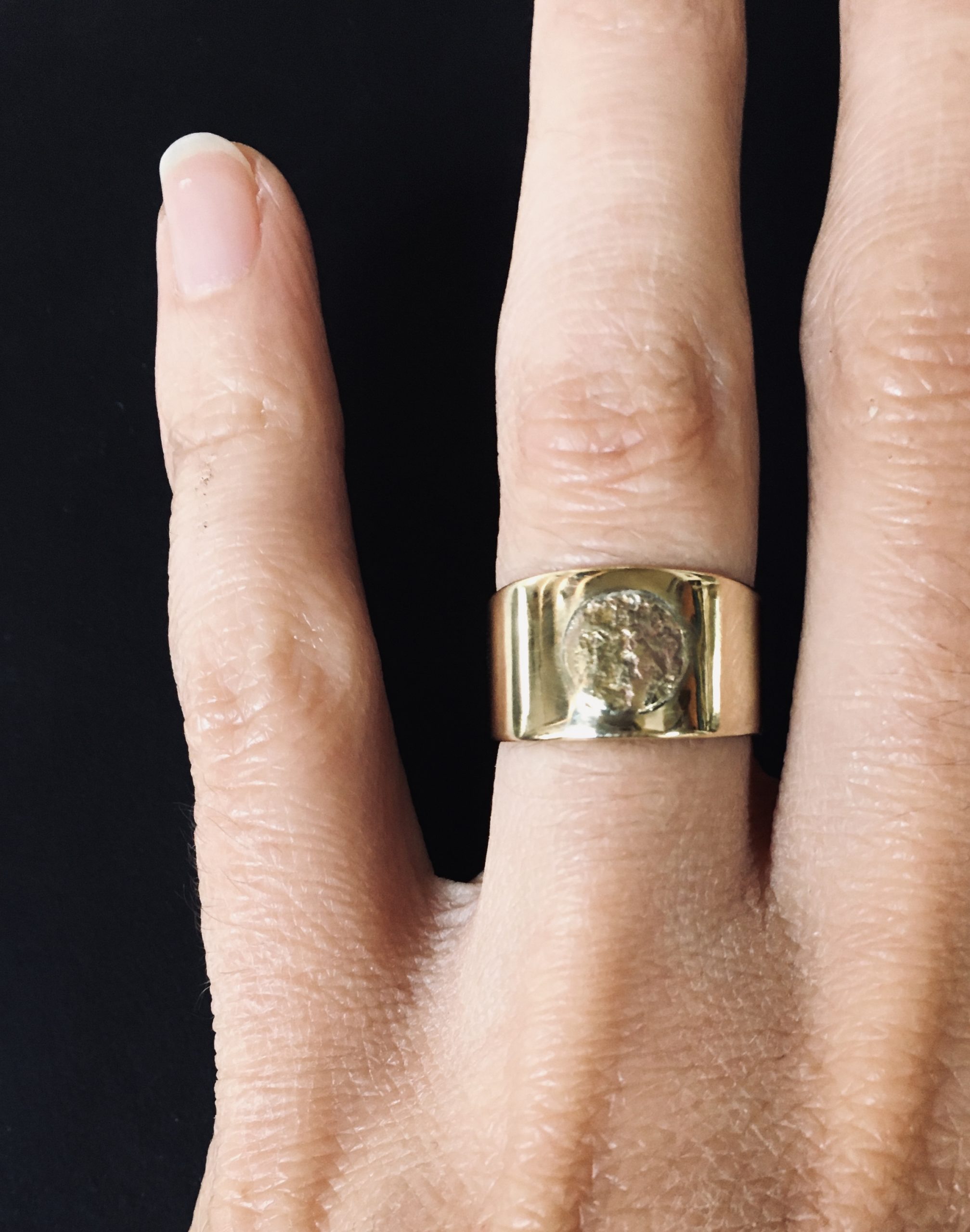 Bague pleine lune